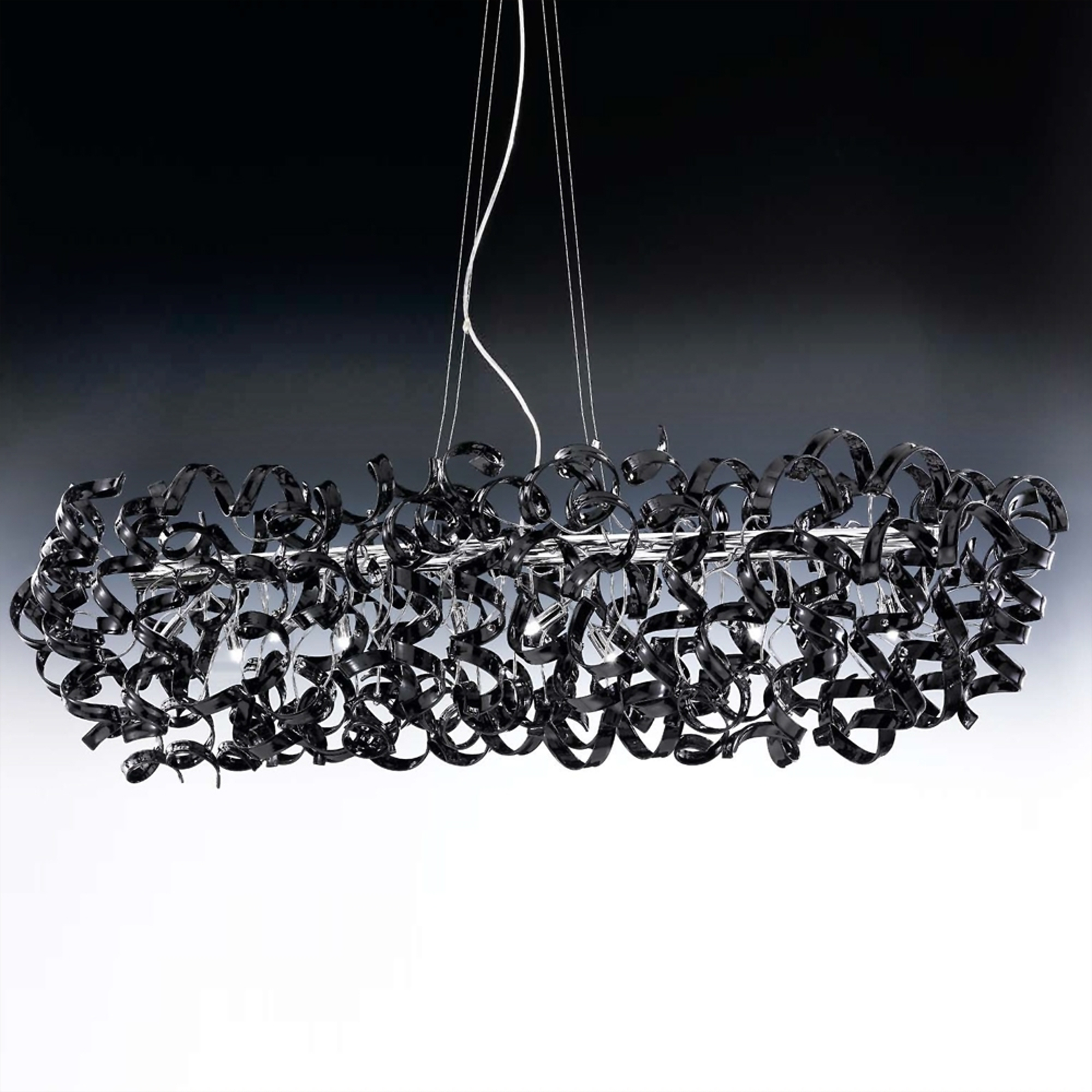 Futuristisk taklampa BLACK