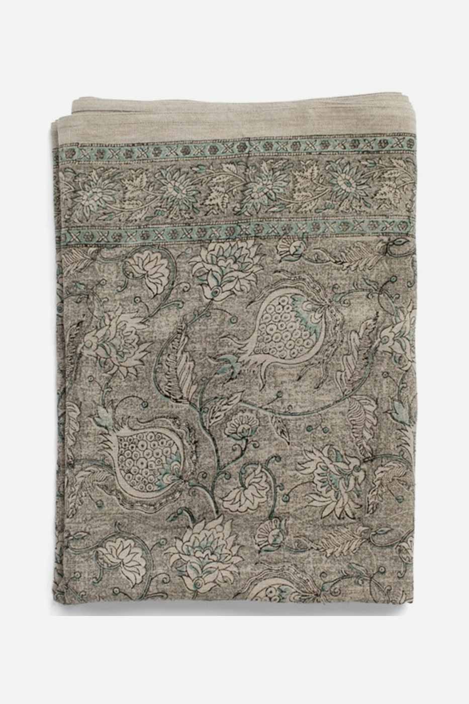Duk Pomegranate 170x270 grey linne