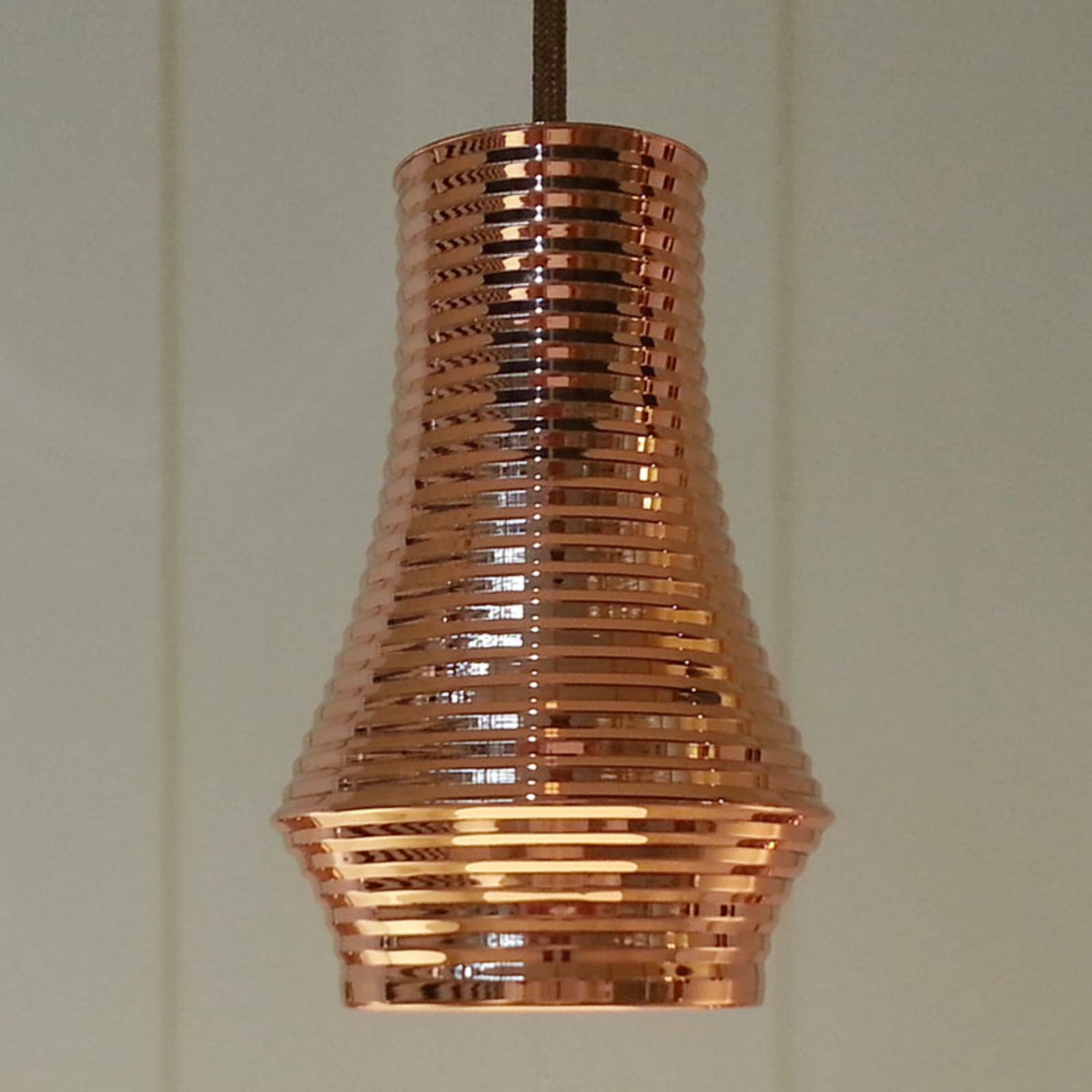 Bover Tibeta 01 - design LED-hänglampa, koppar
