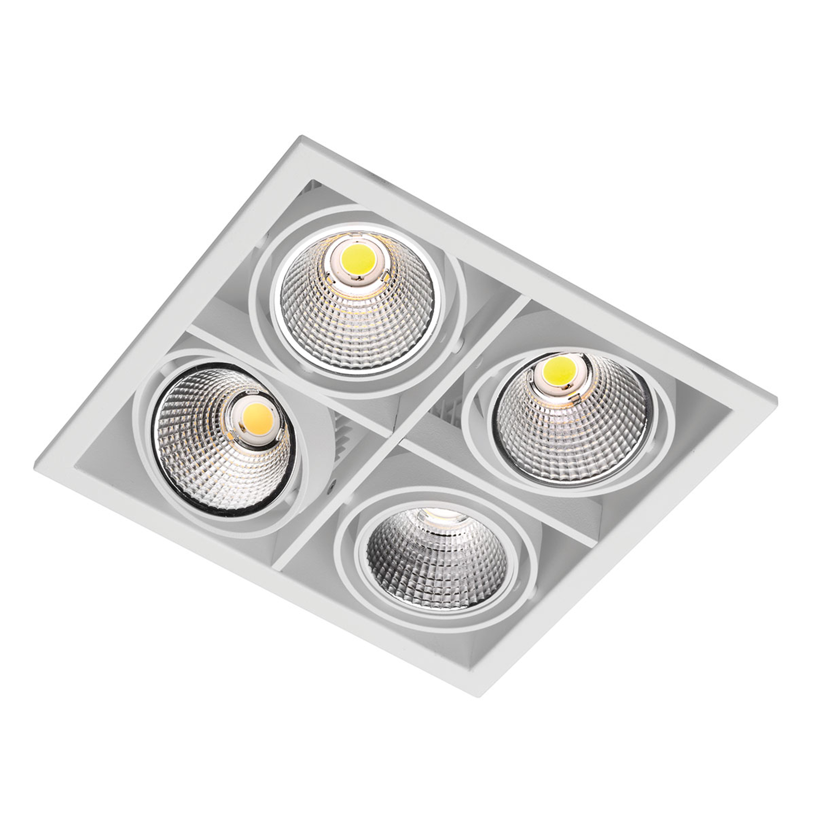Zipar Quatro-S Recessed LED-lampa 74W universalvit