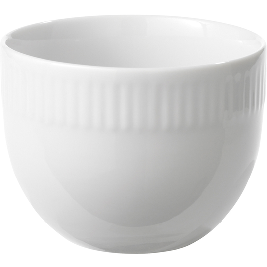 Aida - Relief Sockerskål 8,5 cm Vit