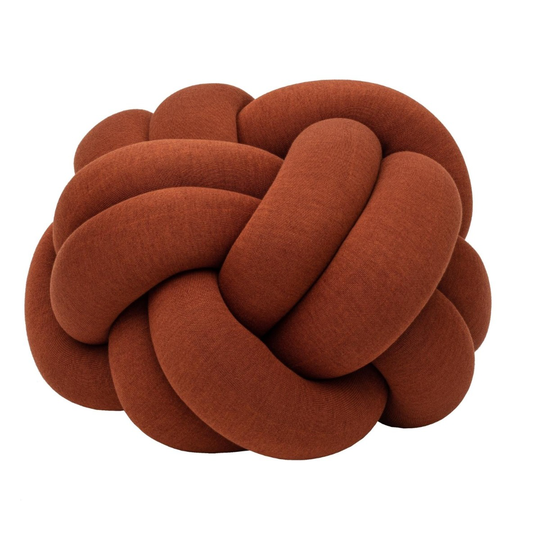 Design House Stockholm Kudde Knot XL Ockra