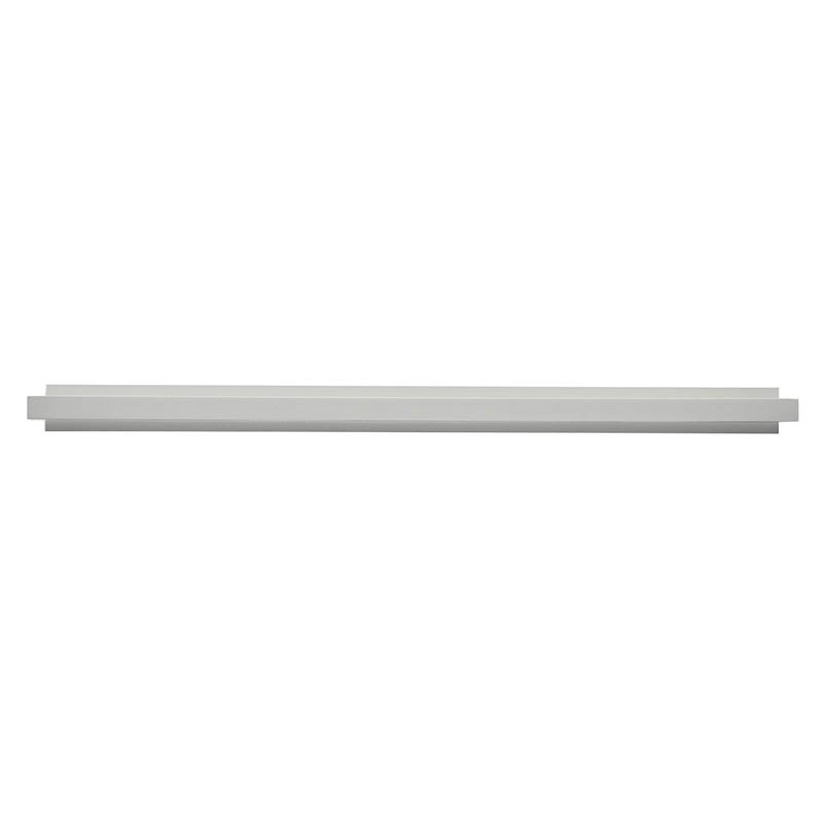LED-vägglampa Tablet W1, bredd 96 cm, vit