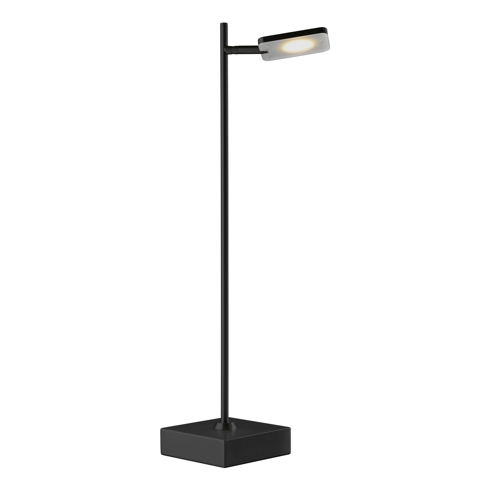 LED-bordslampa Quad, dimmer, 1 lampa, svart