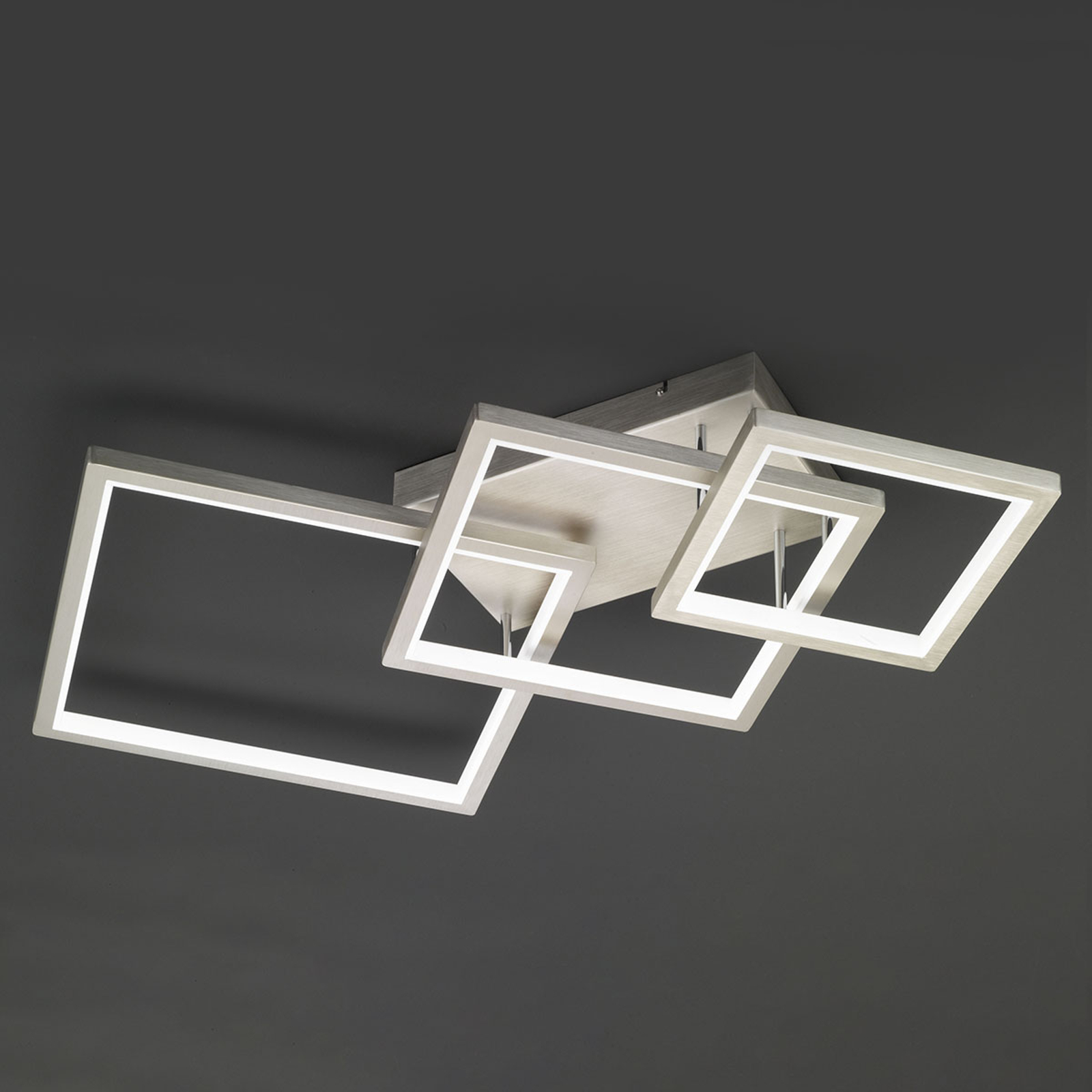 Dimbar via väggbrytare – LED-taklampa Viso