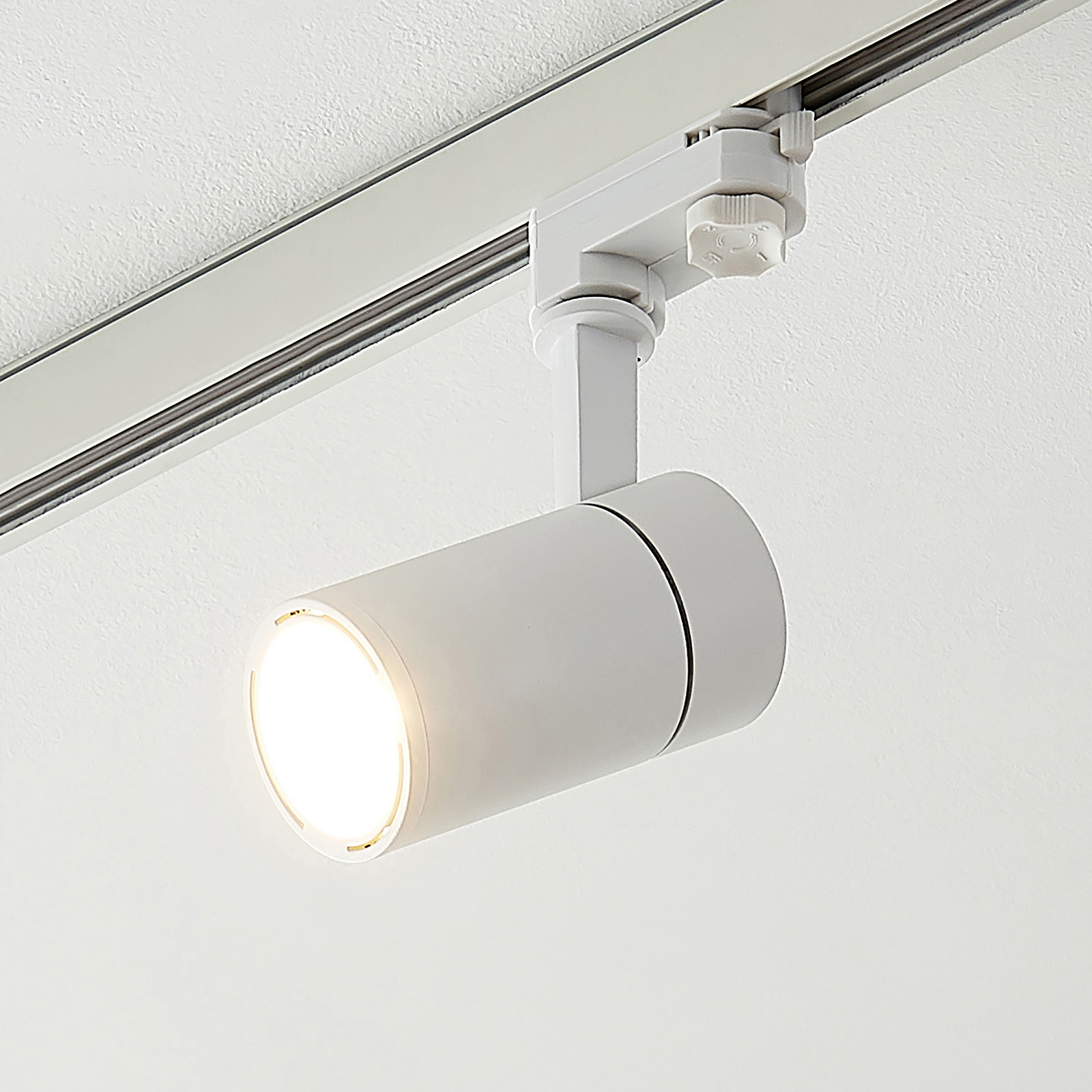 Arcchio Cady LED-skenspotlight vit 15° 12 W