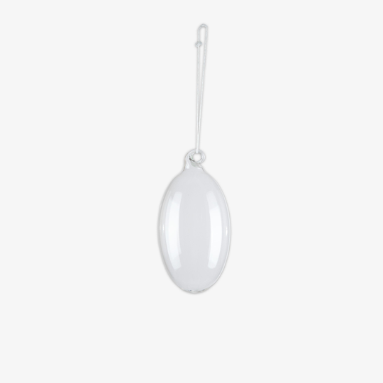 Påskägg Glas 3-p Klarglas