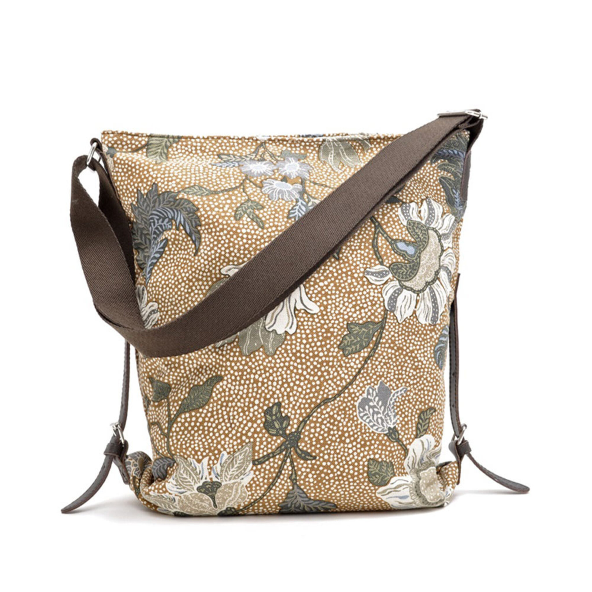 Shoulder Bag Flower Linen, ONE SIZE