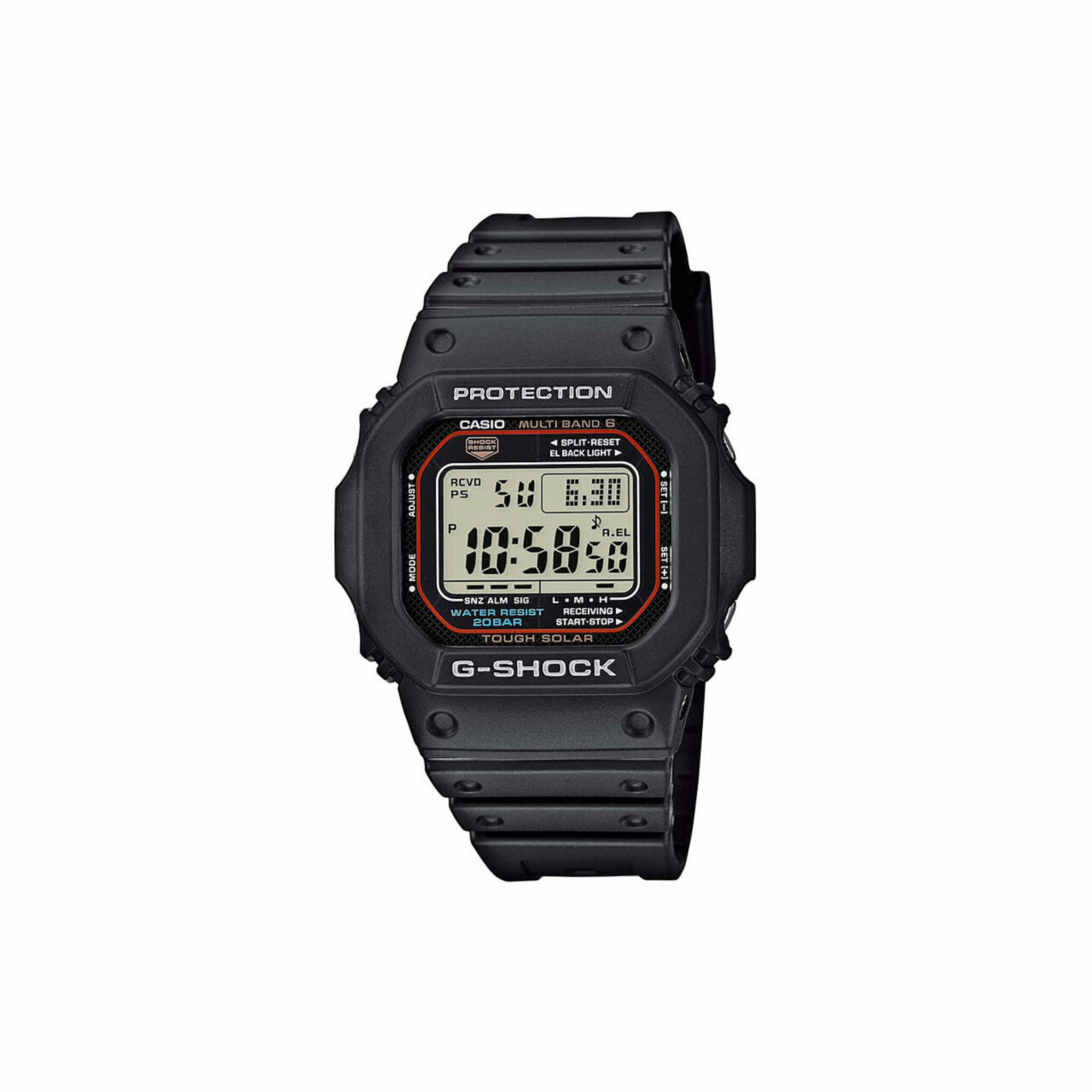 Gw-m5610-1er, Quartz, 43mm, 20atm, black