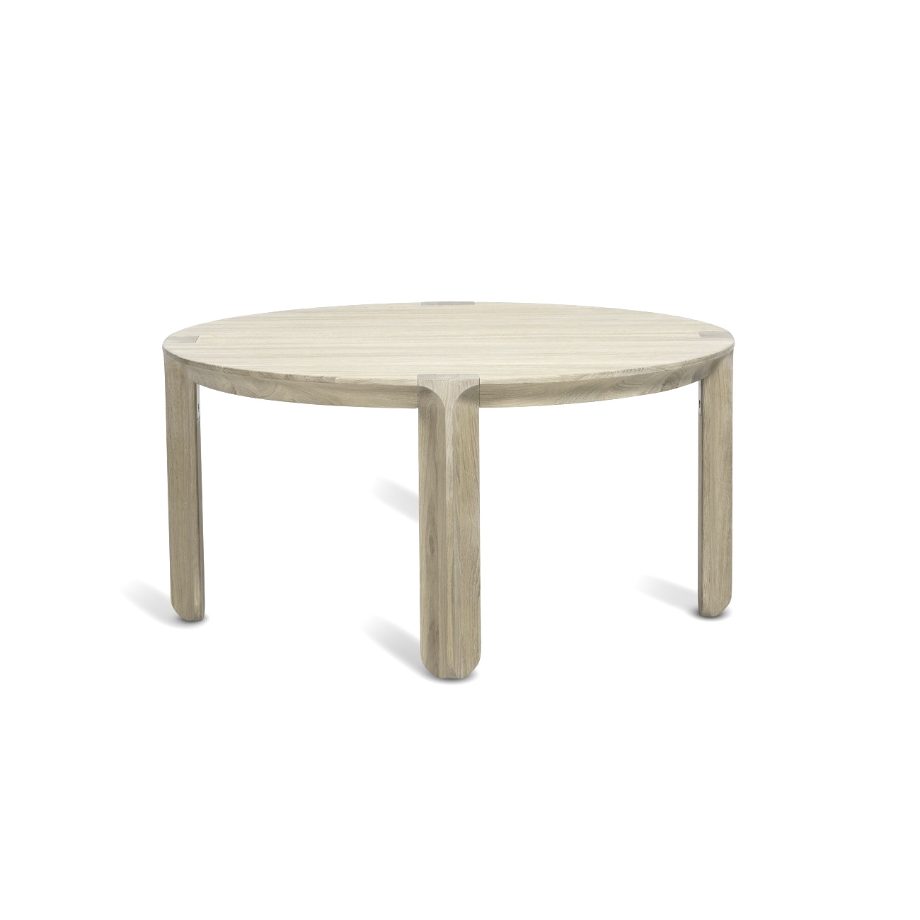 AMOR runt soffbord 90 cm ek, Mavis