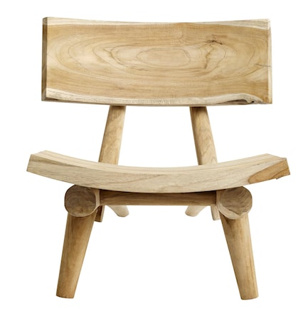 Dakota Stol Natur Ny Teak 67,5x74,5x96,5 cm
