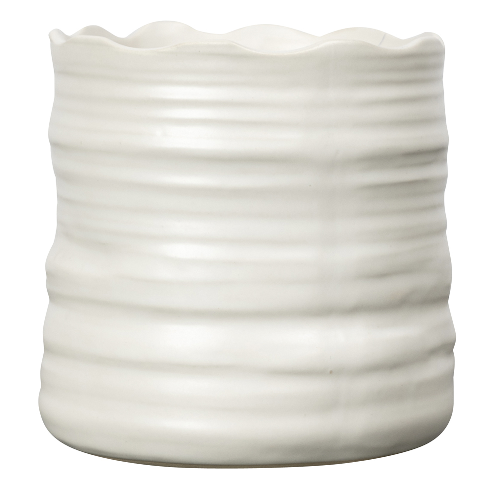 By On - Line Kruka 10x10,5 cm Vit