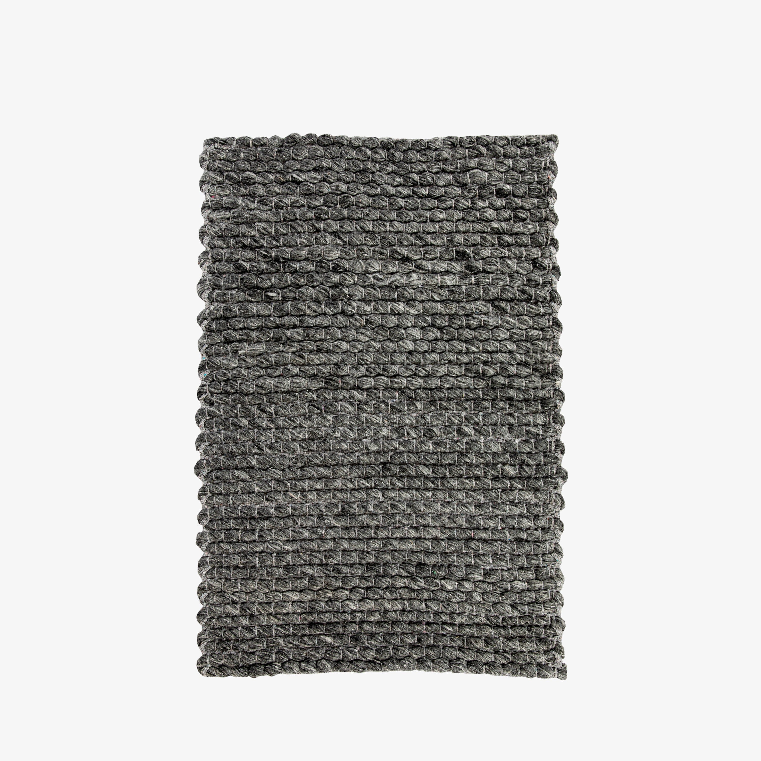 Matta Vävd 60x90cm Gråmelerad