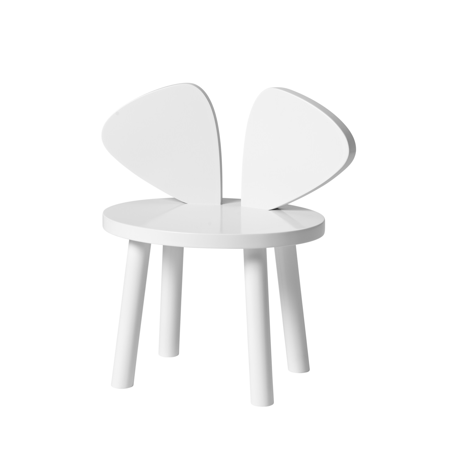 MOUSE CHAIR VIT 2-5 år barnstol Nofred
