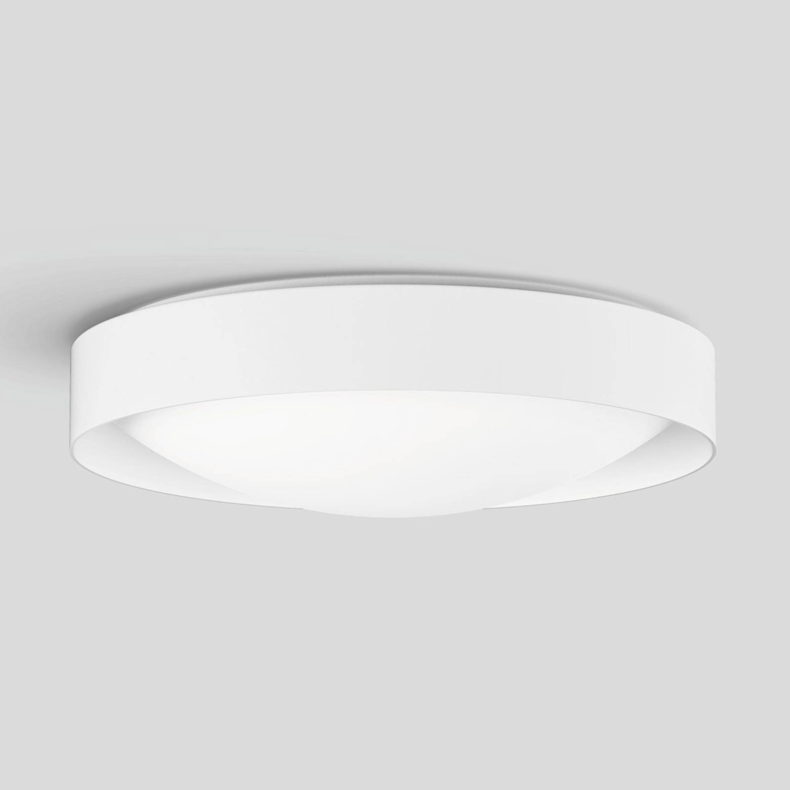 BEGA Studio Line taklampa Ø36 cm vit/vit