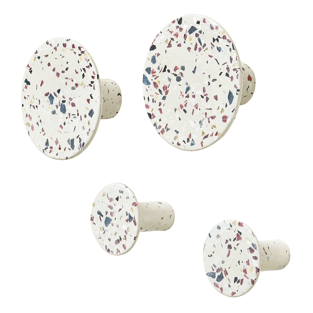 Blomus - Ponto Väggkrok 4-pack Terrazzo Multi