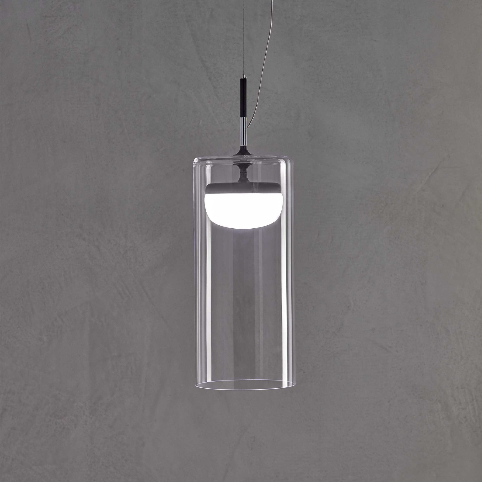 Prandina Diver LED-hänglampa S5 2 700 K svart