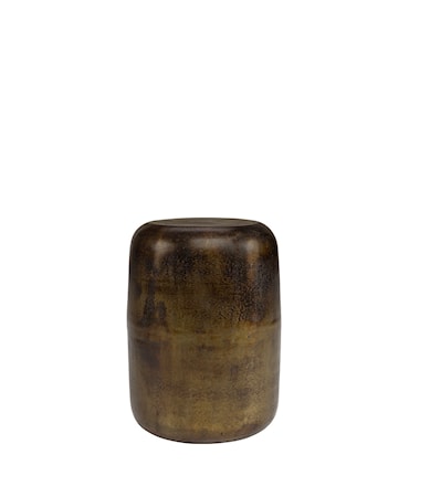 LORENZO stool / side table vintage brass