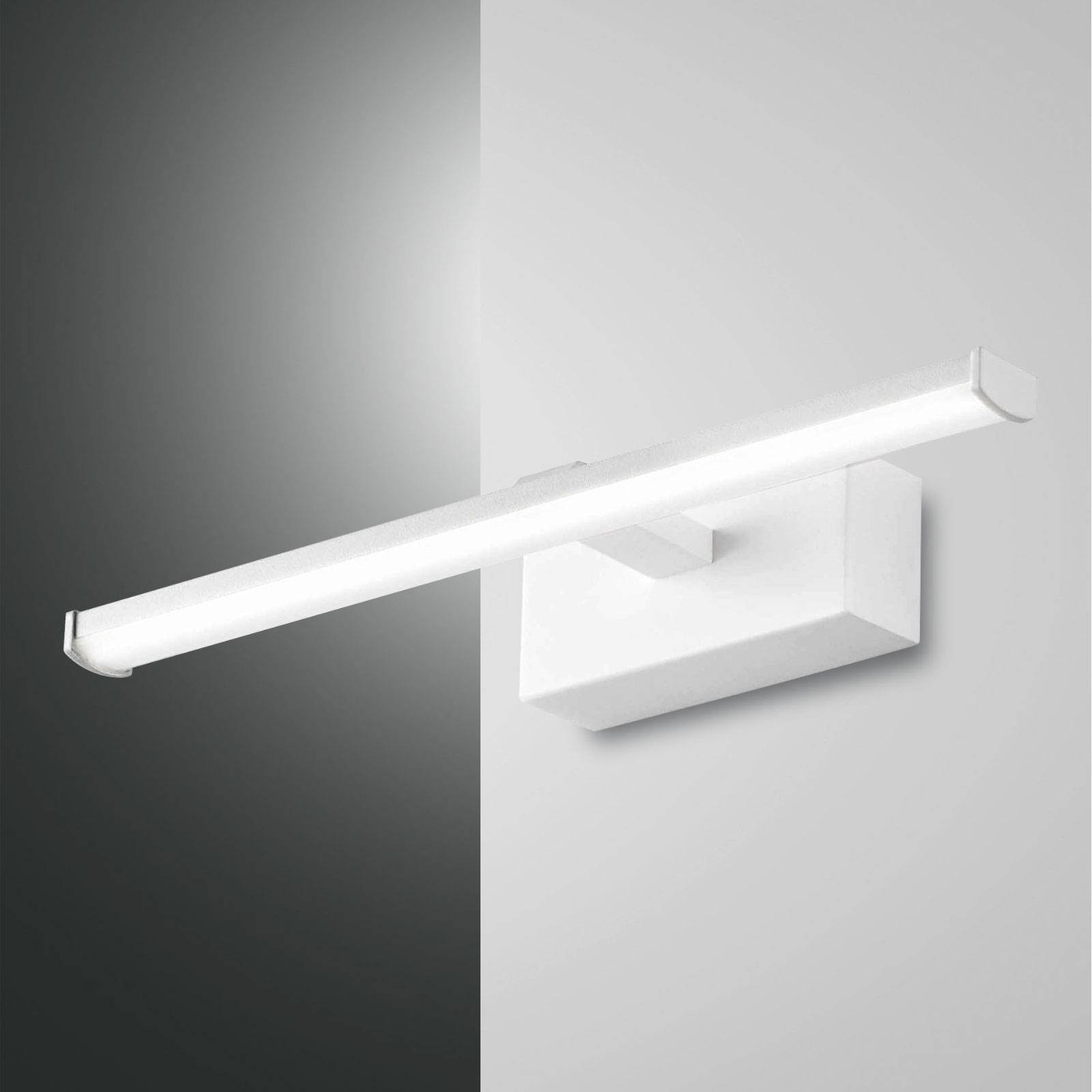 LED-vägglampa Nala, vit, bredd 30 cm