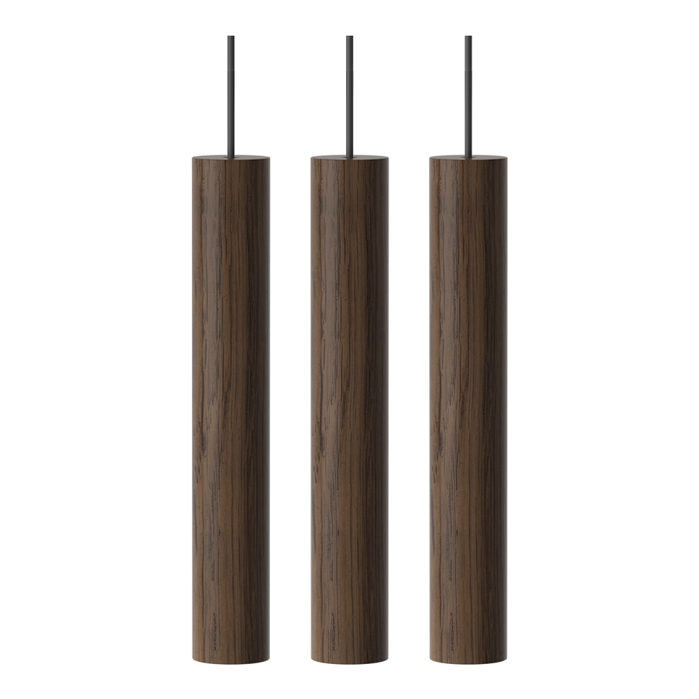 Umage - Chimes Cluster 3 Taklampa med sladd 3-pack Mörk Ek