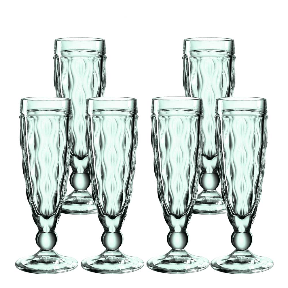 Leonardo - Brindisi Champagneglas 14 cl 6-pack Grön
