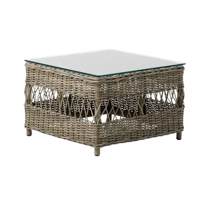 Anna sidobord m/glastopp Antique, Sika-design