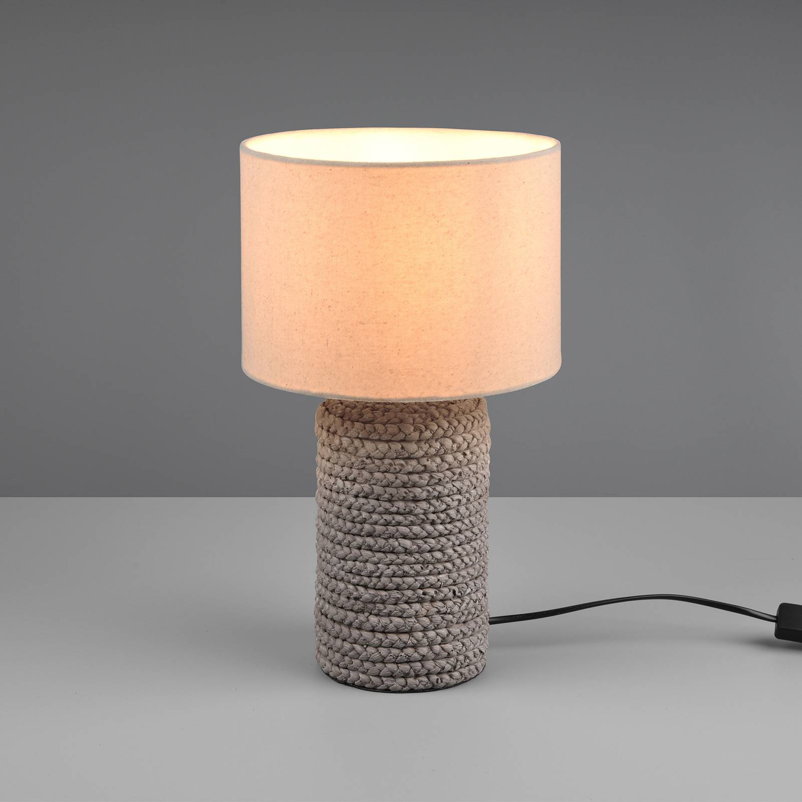 Bordslampa Mala av keramik, Ø 22 cm