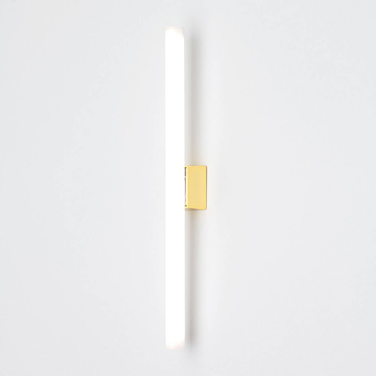 LED-spegellampa Visagist, mässingsfäste
