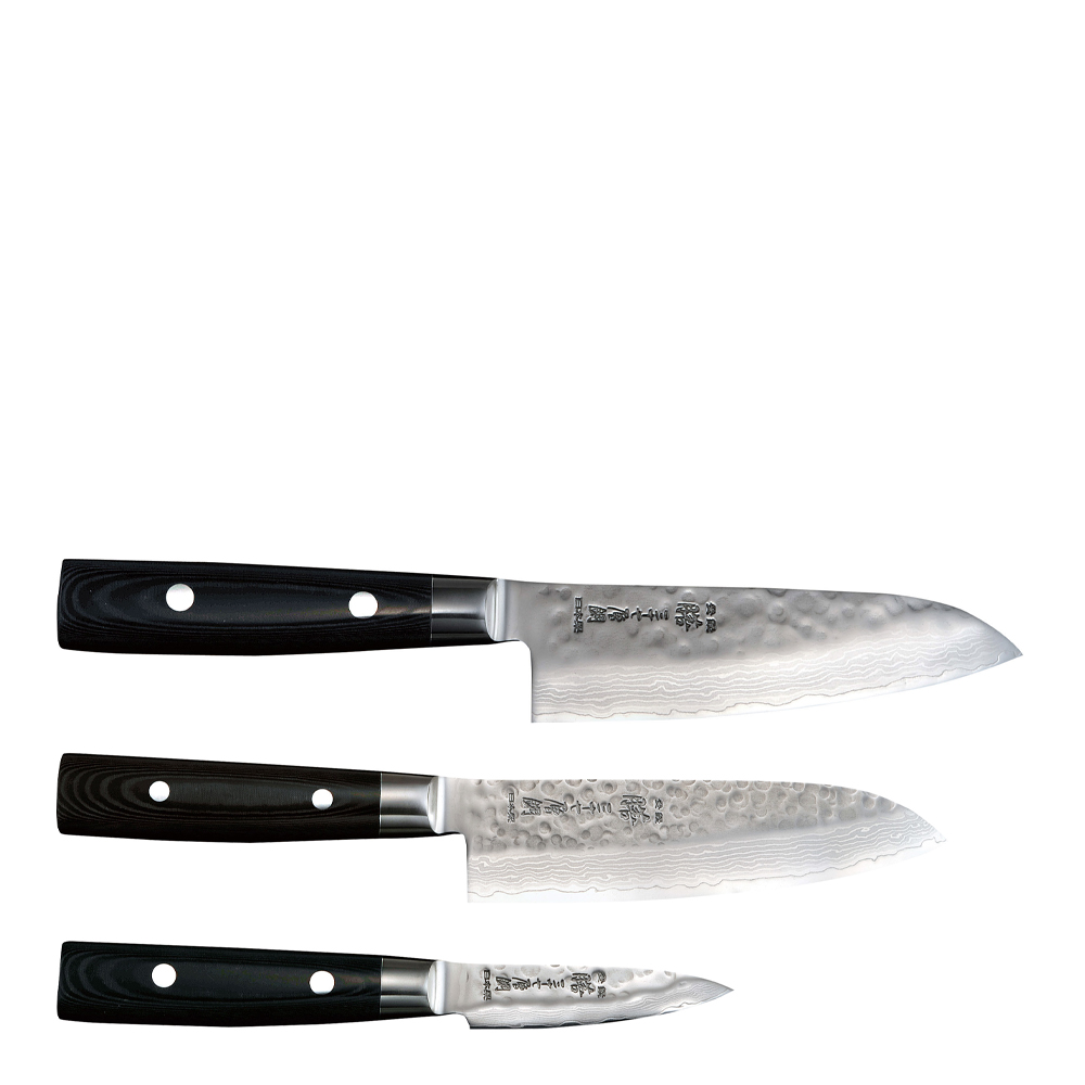 Yaxell - Zen Santoku Knivset 3 delar