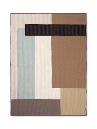 Shay Patchwork Quilt Blanket Desert