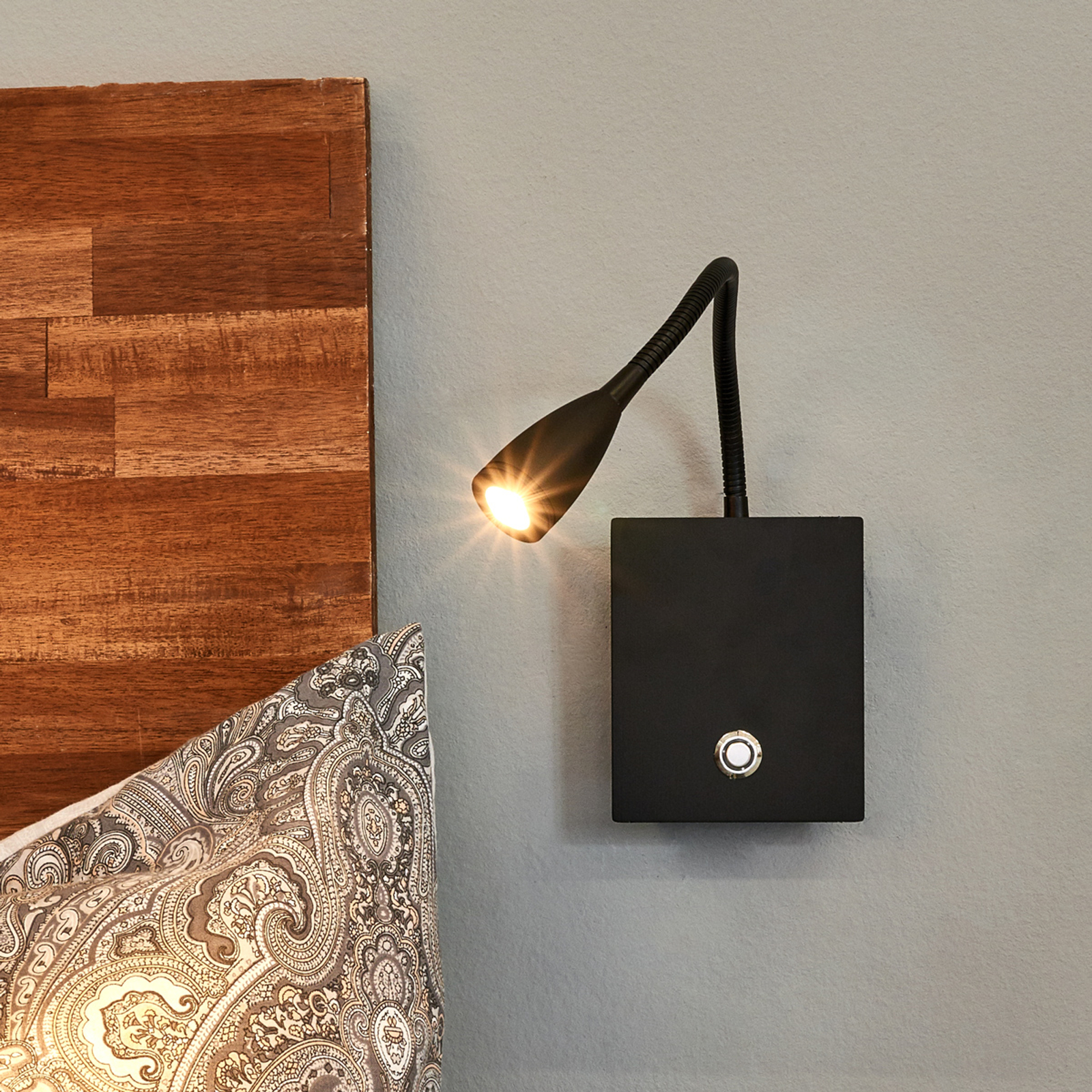 Torin - LED-vägglampa med flexarm, dimbar