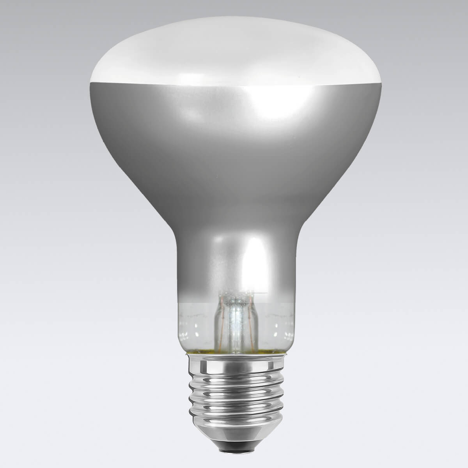 E27 8W R80 LED-reflektorlampa dimbar