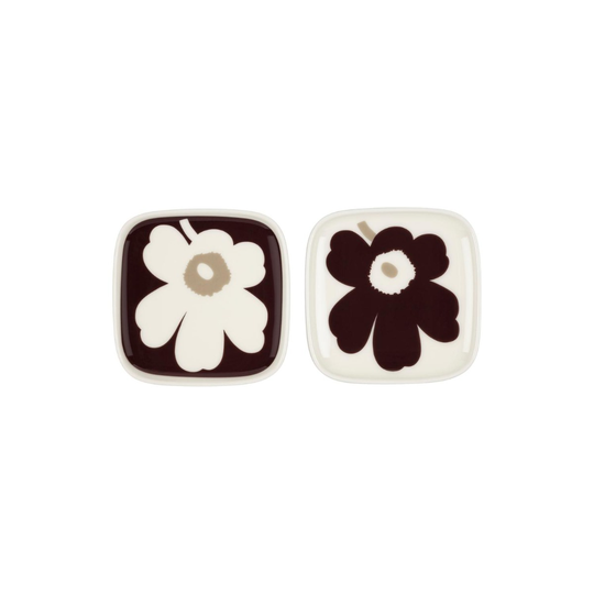 Marimekko Assiett UNIKKO 10x10cm 2-pack