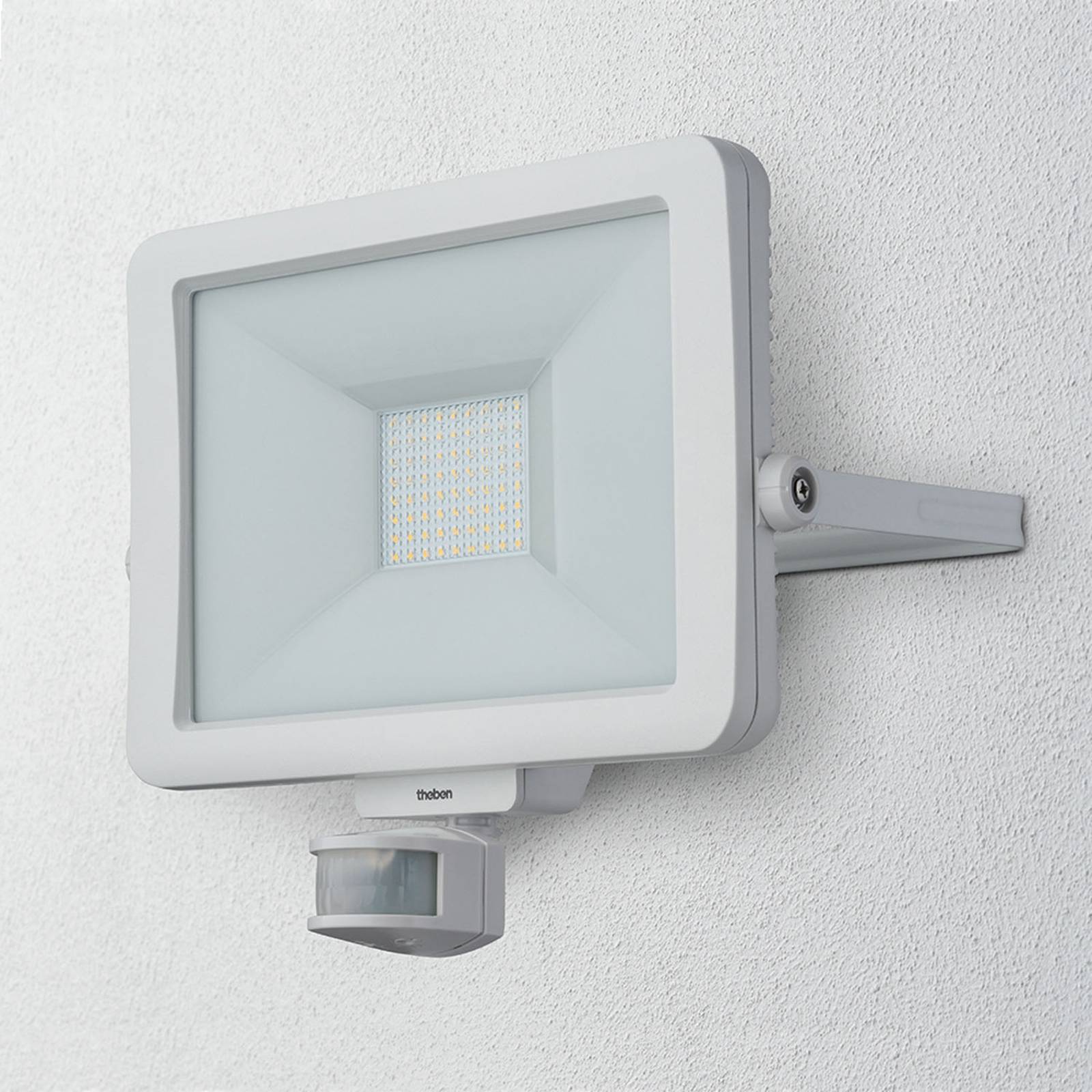 Theben theLeda B50L utomhus LED-spot, vit