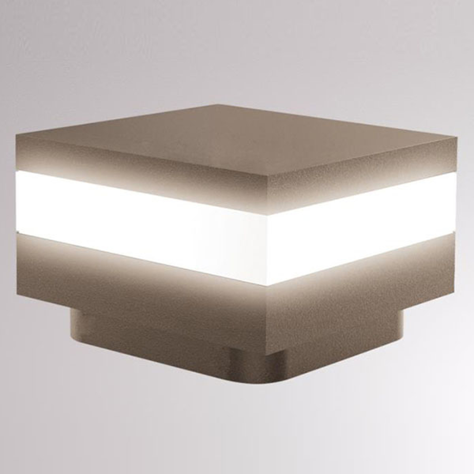 LOUM Mash LED-sockellampa IP65 terra
