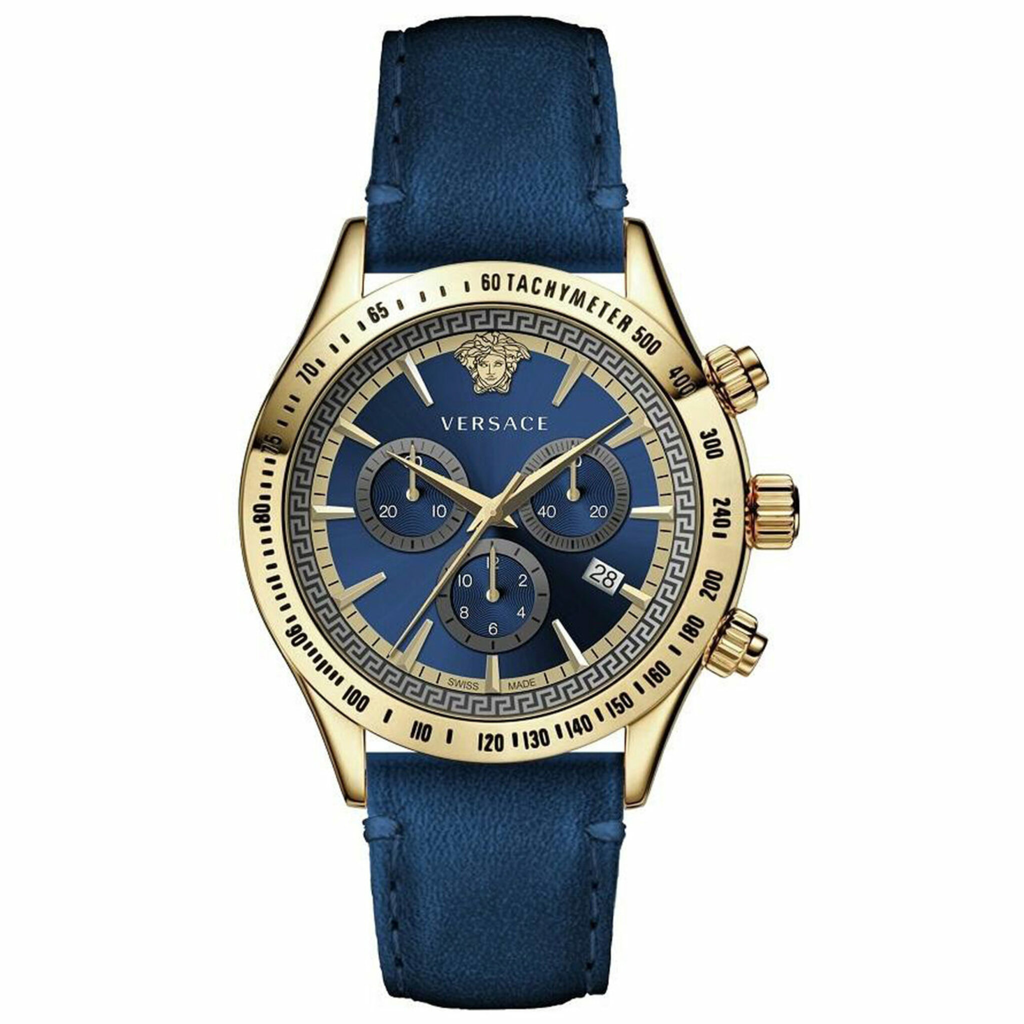Vev700319, Quartz, 43mm, 5atm, gold