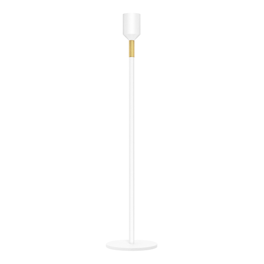 Solstickan - Three Stars Ljusstake L Vit