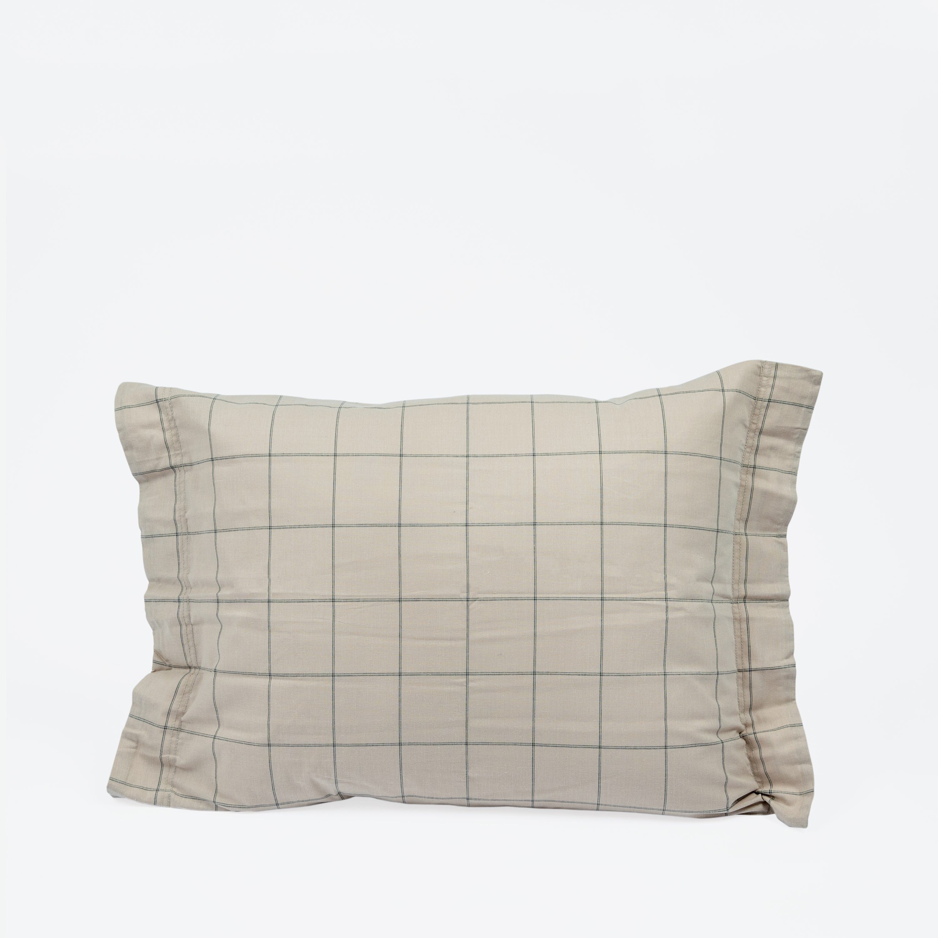 Örngott Ruta 50x60 cm Sandbeige