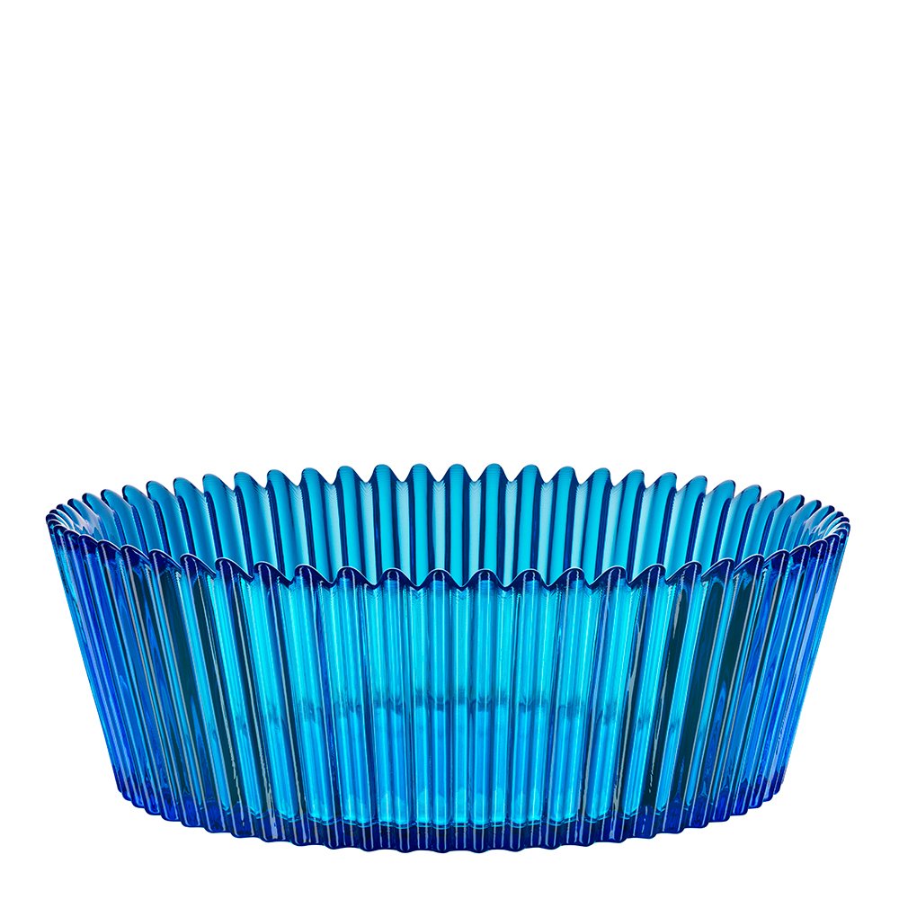 Kosta Boda - Cupcake Fat 22 cm Blå