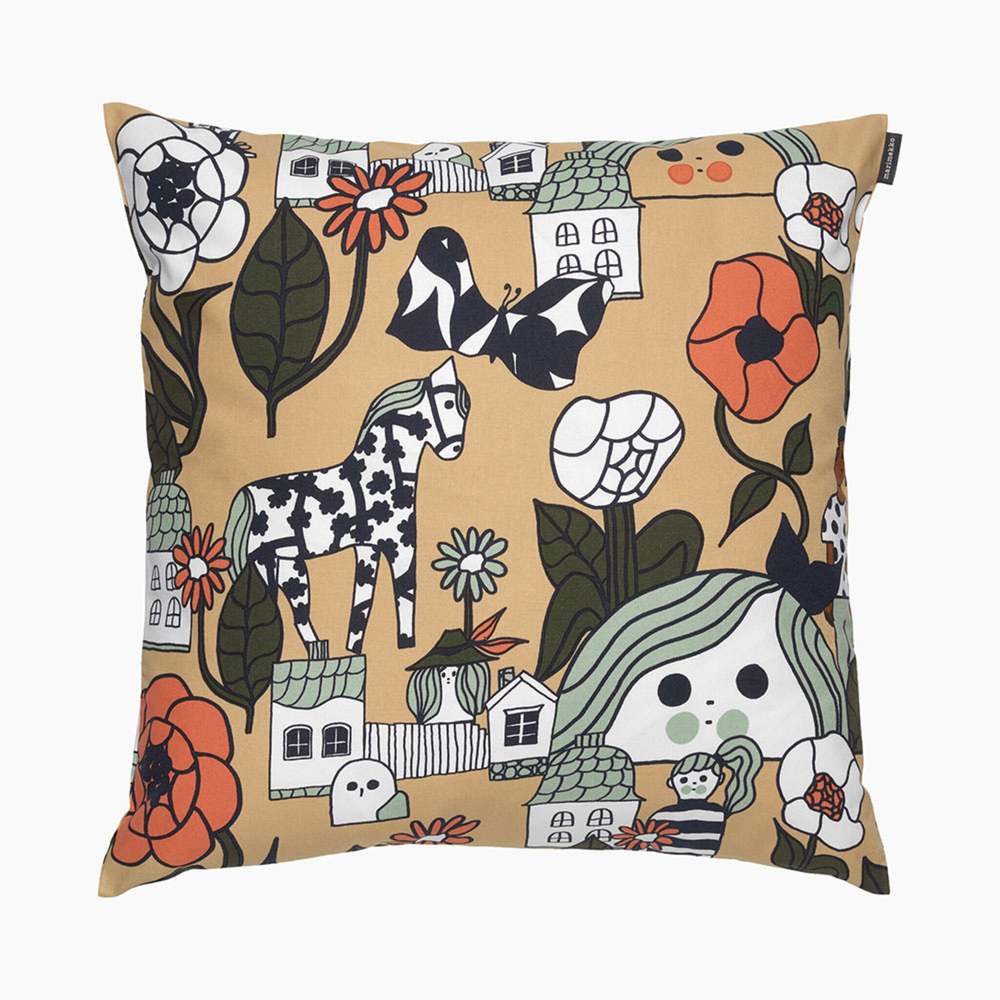 Marikylä Cushion Cover 45X45Cm, ONE SIZE