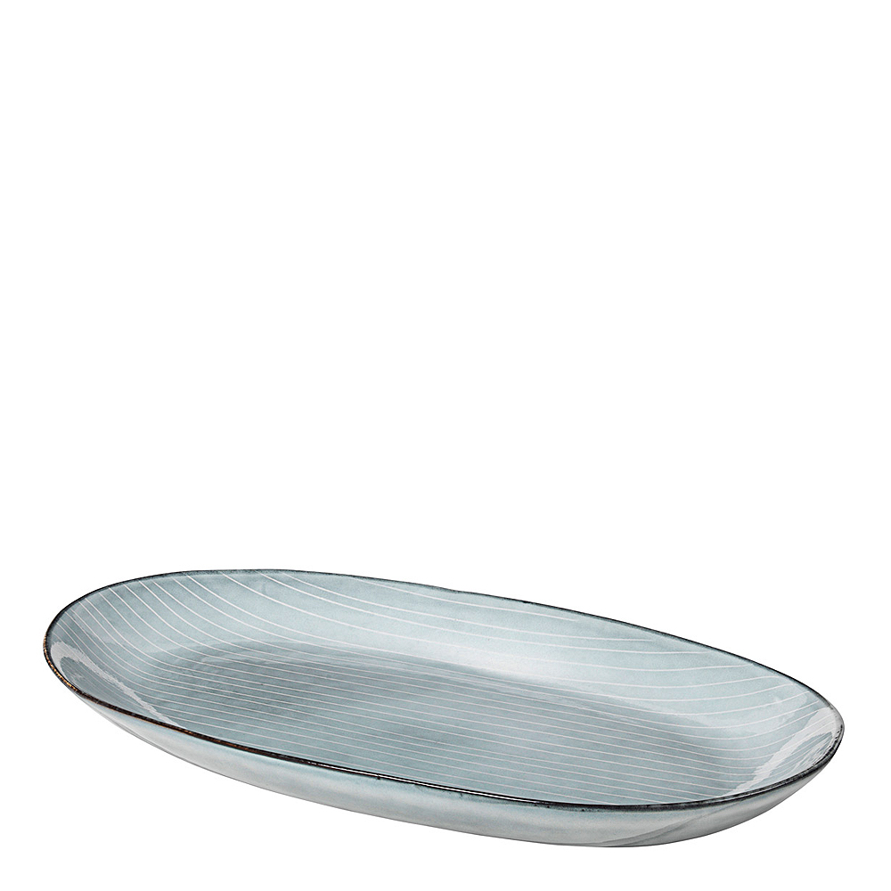Broste Copenhagen - Nordic Sea Tallrik oval 30 cm
