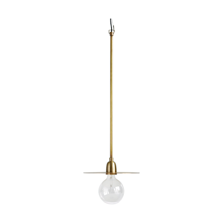 Taklampa LP Ø 27x70cm Mässing