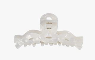 Leona hårklämma offwhite