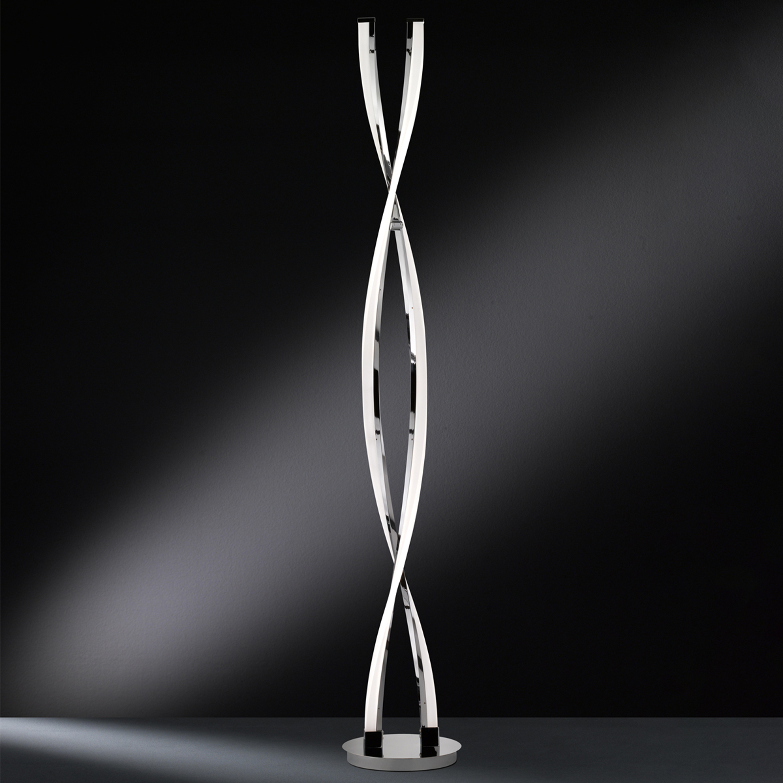 LED-golvlampa Idana, dimbar