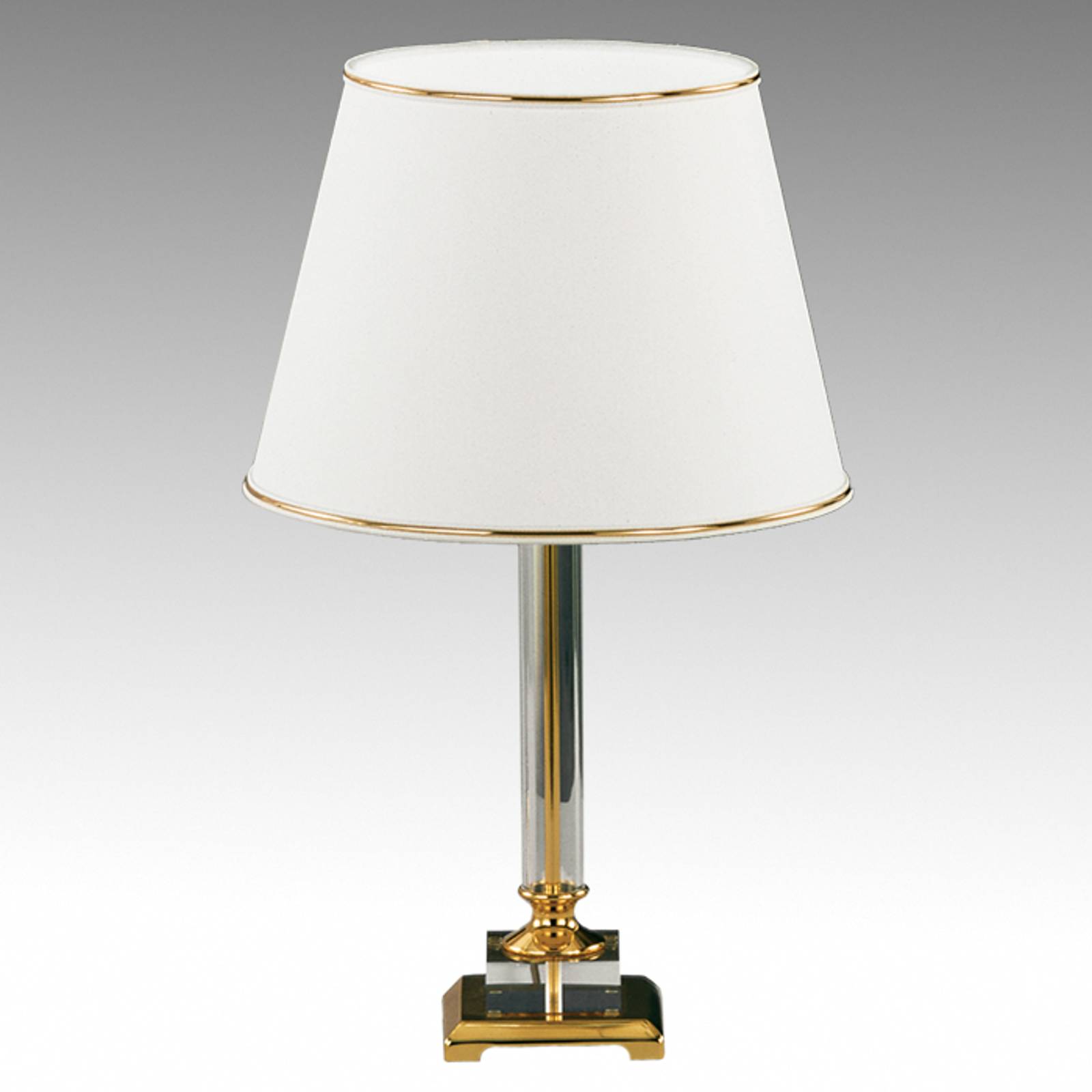 Elegant bordslampa Queen från Knapstein