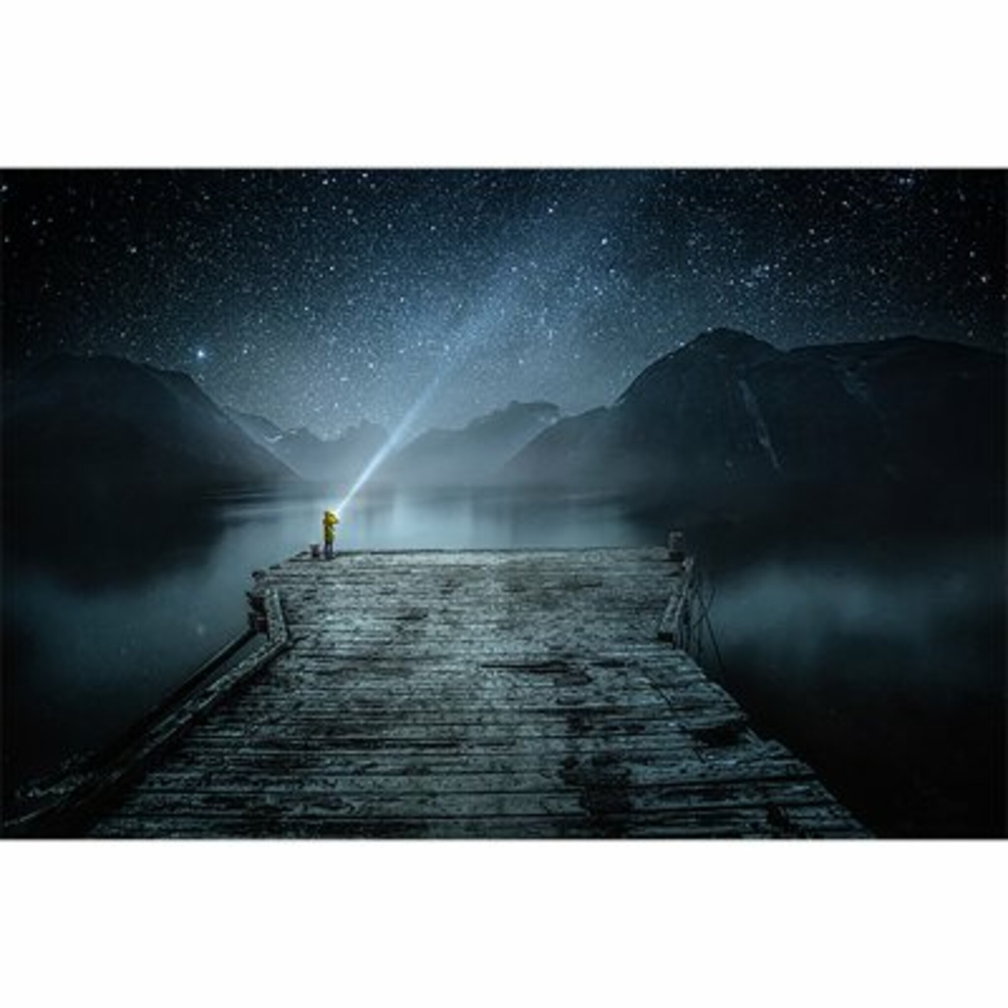 Starry Night Sky Poster
