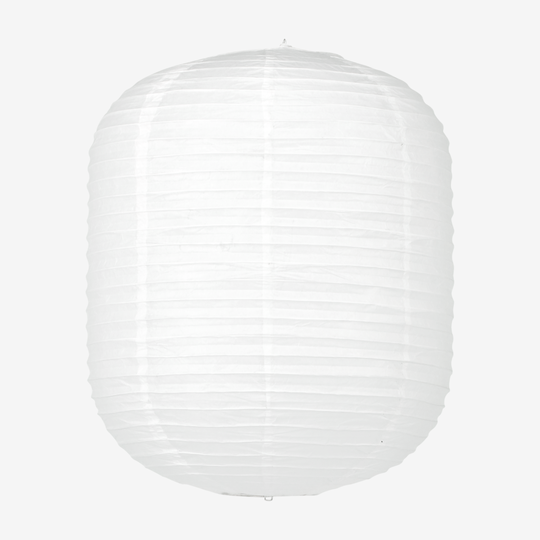 Lampskärm Rispapper 40x50cm Vit
