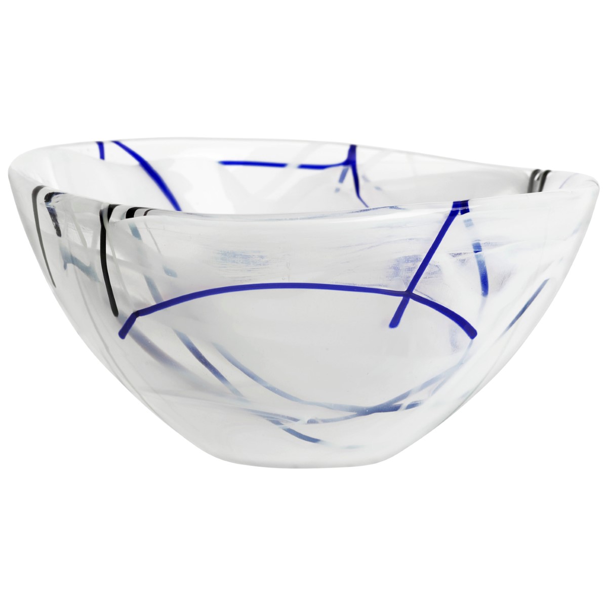Kosta Boda - Contrast Skål 35 cm Vit
