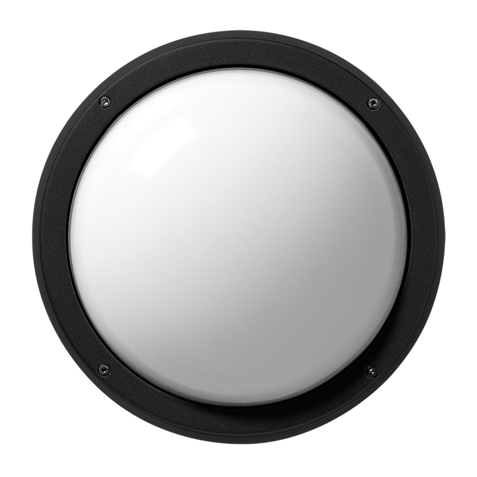 LED-vägglampa Eko+26 LED, 3 000 K, antracit