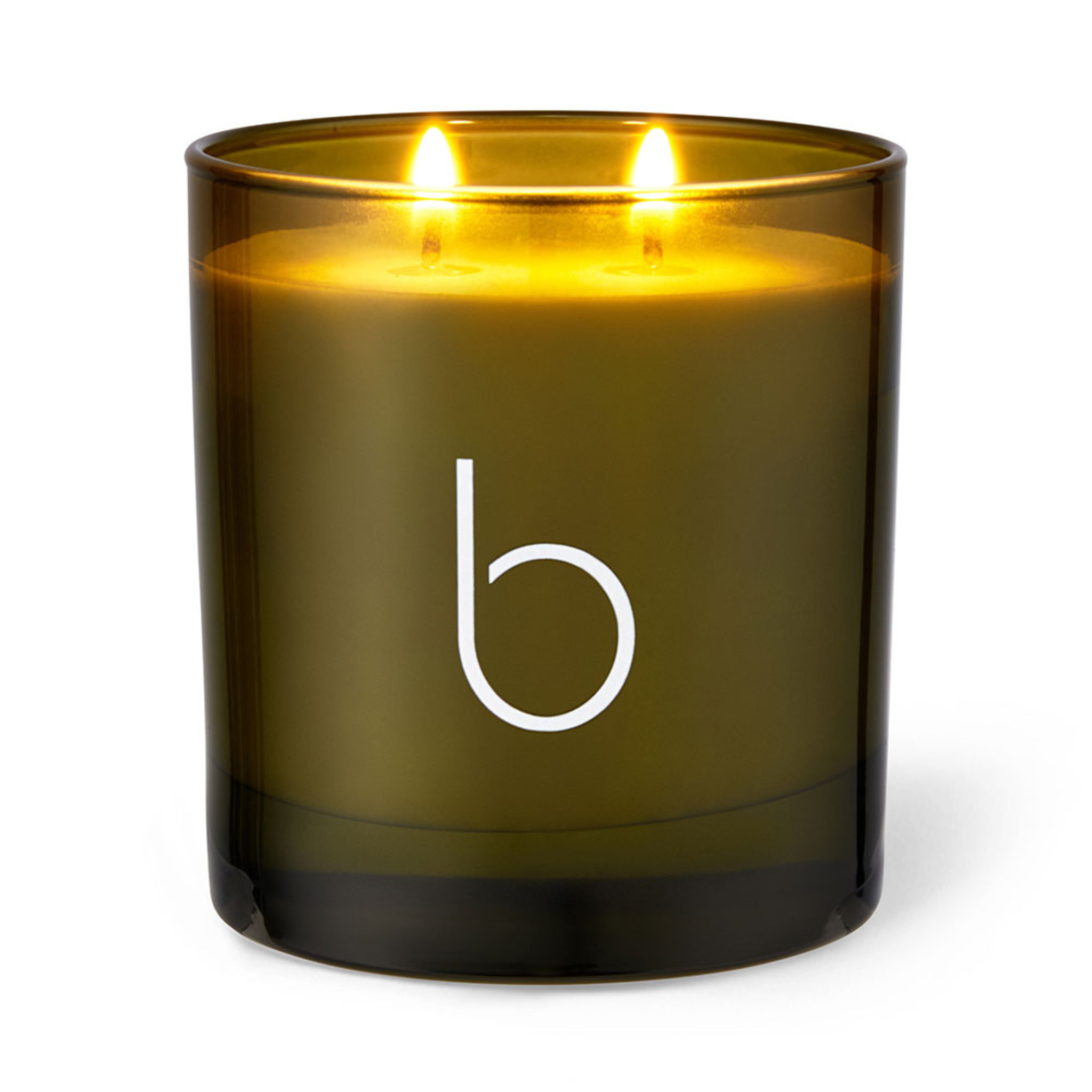 ENGLISH GARDEN ORGANIC GLASS CANDLE 330G - BLUEBELL
